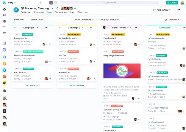 Top 21 Best Project Management Software: An Overview - NiftyPM